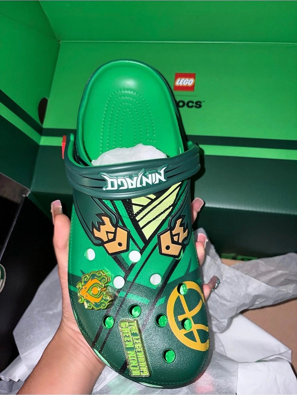 Crocs LEGO x Crocs Classic Clog Ninjago Green & Black